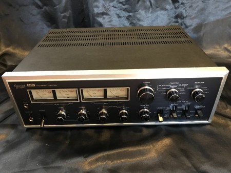 【動作品】SANSUI プリメインアンプ QA-7000 4チャンネル SANSUI QA-7000 Four 4 Channel Amplifier 80 Watts RMS Vintage